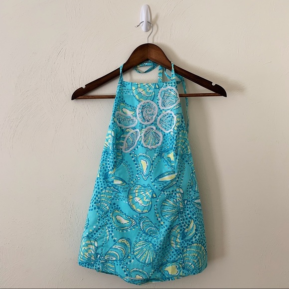 Lilly Pulitzer Tops - Lilly Pulitzer Seashell Halter Top Size 0